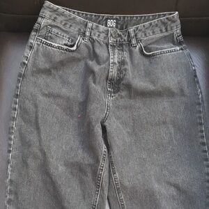 Charcoal black BDG Mom jeans